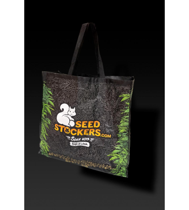 🛍️ Grand Sac de Courses | Sac Réutilisable pour Cultivateurs | Acheter sur seedstockers.fr 🐿️