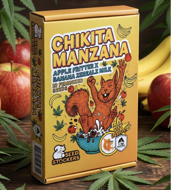 🍏 Chikita Manzana | Graines de Cannabis Édition Limitée | Seedstockers.fr 🐿️